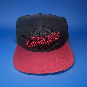 Cleveland Cavaliers Cap Cavs NBA Mitchell & Ness‎ Snapback Black Maroon
